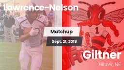 Matchup: Lawrence-Nelson vs. Giltner  2018