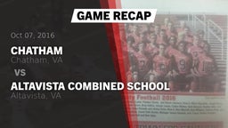 Recap: Chatham  vs. Altavista Combined School  2016