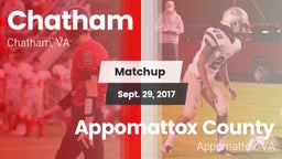 Matchup: Chatham vs. Appomattox County  2017