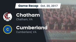 Recap: Chatham  vs. Cumberland  2017