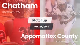 Matchup: Chatham vs. Appomattox County  2019