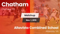 Matchup: Chatham vs. Altavista Combined School  2019