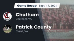 Recap: Chatham  vs. Patrick County  2021