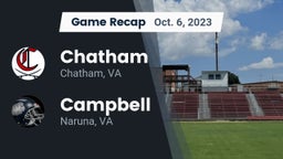 Recap: Chatham  vs. Campbell  2023