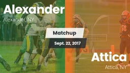 Matchup: Alexander vs. Attica  2017