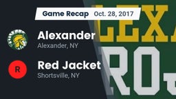 Recap: Alexander  vs. Red Jacket  2017