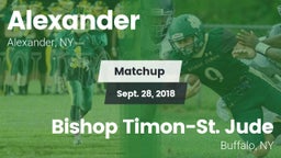 Matchup: Alexander vs. Bishop Timon-St. Jude  2018