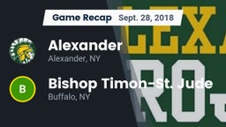 Recap: Alexander  vs. Bishop Timon-St. Jude  2018
