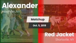 Matchup: Alexander vs. Red Jacket  2019