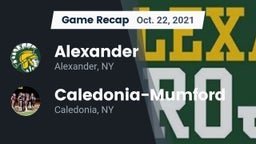 Recap: Alexander  vs. Caledonia-Mumford 2021