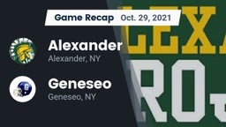 Recap: Alexander  vs. Geneseo  2021