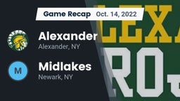 Recap: Alexander  vs. Midlakes  2022