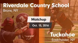 Matchup: Riverdale Country vs. Tuckahoe  2016
