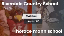 Matchup: Riverdale Country vs. horace mann school 2017