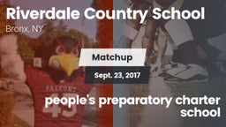Matchup: Riverdale Country vs. people's preparatory charter school 2017