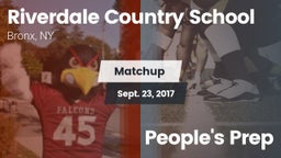 Matchup: Riverdale Country vs. People's Prep 2017