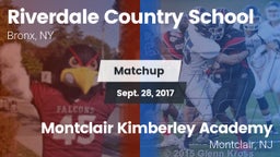Matchup: Riverdale Country vs. Montclair Kimberley Academy 2017