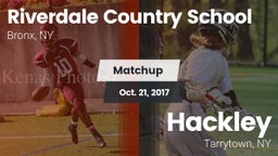 Matchup: Riverdale Country vs. Hackley  2017