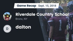 Recap: Riverdale Country School vs. dalton 2018
