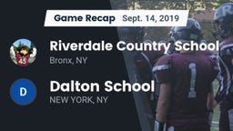 Recap: Riverdale Country School vs. Dalton School 2019