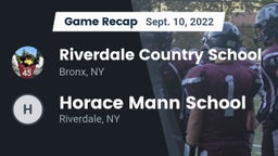 Recap: Riverdale Country School vs. Horace Mann School 2022