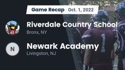 Recap: Riverdale Country School vs. Newark Academy 2022