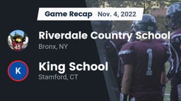 Recap: Riverdale Country School vs. King School 2022