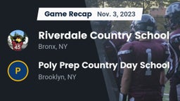 Recap: Riverdale Country School vs. Poly Prep Country Day School 2023