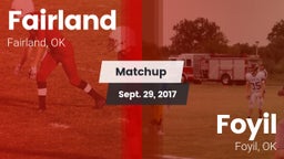 Matchup: Fairland vs. Foyil  2017