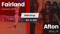 Matchup: Fairland vs. Afton  2018