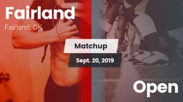 Matchup: Fairland vs. Open 2019