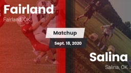Matchup: Fairland vs. Salina  2020