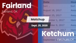 Matchup: Fairland vs. Ketchum  2020