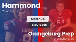 Matchup: Hammond vs. Orangeburg Prep  2017