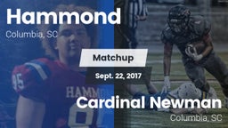 Matchup: Hammond vs. Cardinal Newman  2017