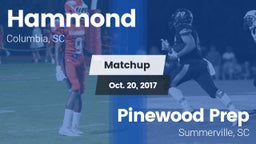 Matchup: Hammond vs. Pinewood Prep  2017