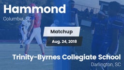 Matchup: Hammond vs. Trinity-Byrnes Collegiate School 2018