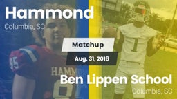 Matchup: Hammond vs. Ben Lippen School 2018