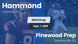 Matchup: Hammond vs. Pinewood Prep  2018