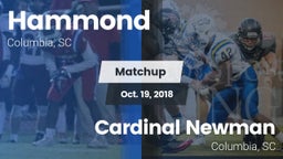 Matchup: Hammond vs. Cardinal Newman  2018