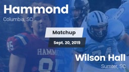 Matchup: Hammond vs. Wilson Hall  2019