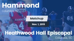 Matchup: Hammond vs. Heathwood Hall Episcopal  2019