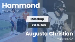 Matchup: Hammond vs. Augusta Christian  2020