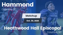 Matchup: Hammond vs. Heathwood Hall Episcopal  2020