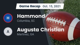 Recap: Hammond  vs. Augusta Christian  2021