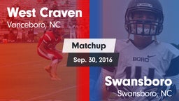 Matchup: West Craven vs. Swansboro  2016
