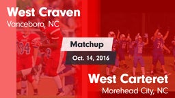 Matchup: West Craven vs. West Carteret  2016