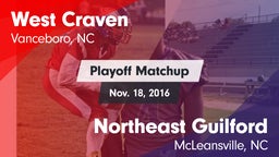 Matchup: West Craven vs. Northeast Guilford  2016