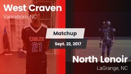 Matchup: West Craven vs. North Lenoir  2017