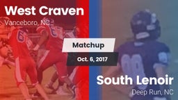 Matchup: West Craven vs. South Lenoir  2017